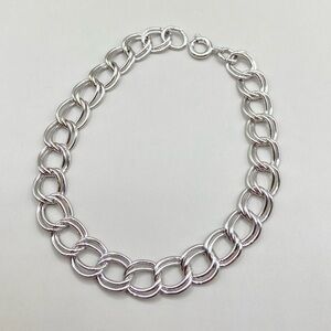 Elegant Silver Chain Bracelet